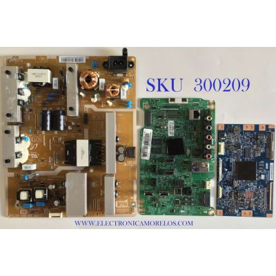 KIT DE TARJETAS  PARA TV SAMSUNG / MAIN BN94-07727E / BN41-02245A / FUENTE BN44-00776A / L65H1_EHS / T-CON 5565T07C06 / 65T07-C04 / PANEL CY-DF650CGAV2H / MODELO UN65H6203AFXZA MH01